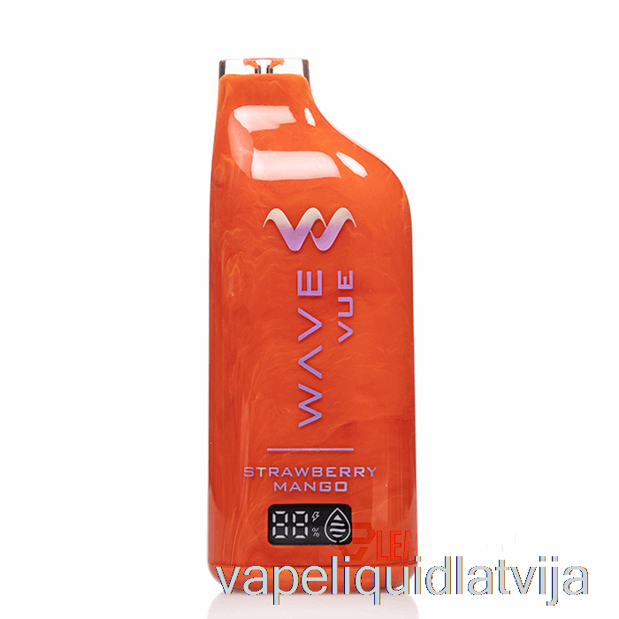 Wave Vue 10000 Vienreizējās Lietošanas Zemeņu Mango Vape šķidrums